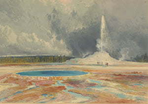 The Castle Geyser, Upper Geyser Basin, Yellowstone National Park