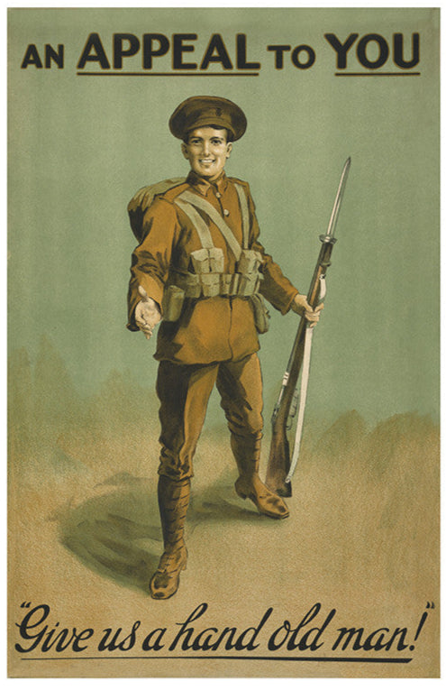 An Appeal To You : WWI Irish Recruitment Poster Military War Digital Download