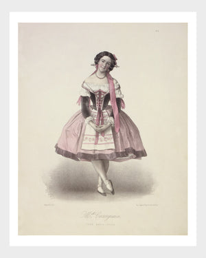 French l'Opéra Ballerina Print 1/6 Digital Download