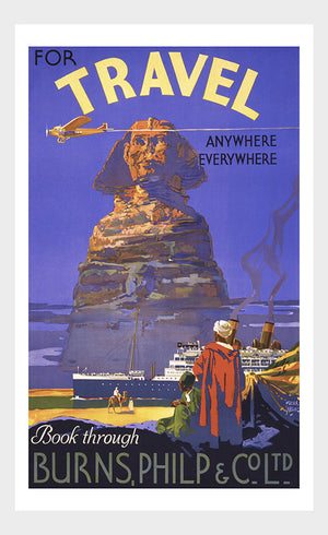 Travel To Egypt Poster Digital Download