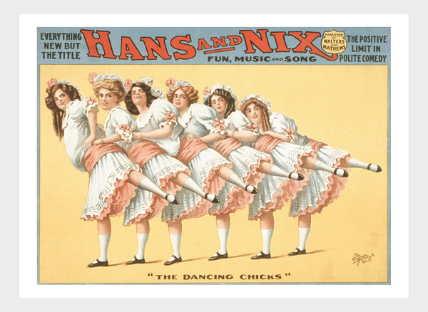 Hans & Nix Show Girls "The Dancing Chicks" Digital Download