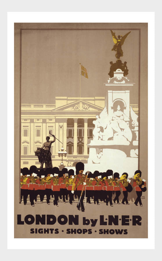 London By L.N.E.R Travel Poster Digital Download