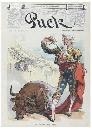 The Matador Political Cartoon Digital Download