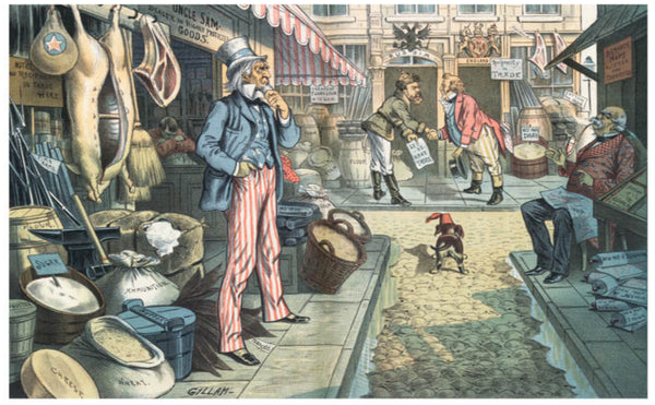 Uncle Sam At The Market Digital Download