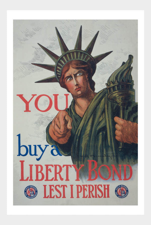 WWI Liberty Bond War Poster 02 Military Digital Download