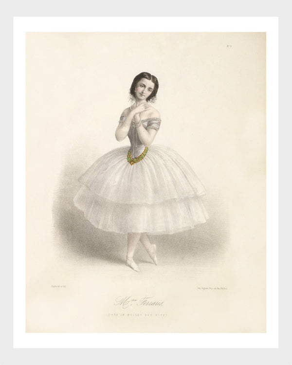 French l'Opéra Ballerina Print 6/6 Digital Download