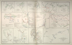 American Civil War Map: "Hanover; New Market; Malvern Hill; Cross Keys; Old Church, Virginia" Digital Download