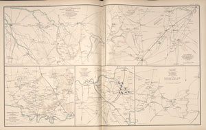 American Civil War Map: "Readyville, Bradyville, Woodbury, Shelbyville, Tennessee" Digital Download