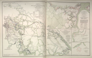 American Civil War Map: "White House to Harrison's Landing; Yorktown; Williamsburg; Mulberry Island, Virginia" Digital Download