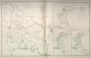 American Civil War Map: "Richmond and Williamsburg, Virginia" Digital Download