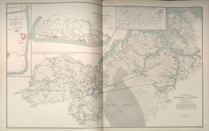 American Civil War Map: "Fort Esperanza, Texas; Morris Island, South Carolina; Suffolk, Virginia" Digital Download