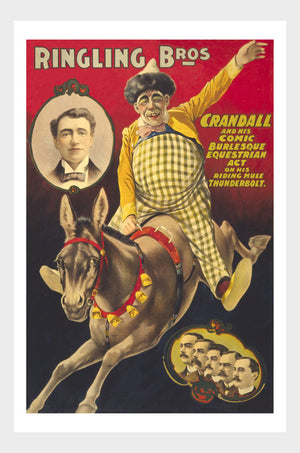 Ringling Brothers Crandall The Clown Digital Download